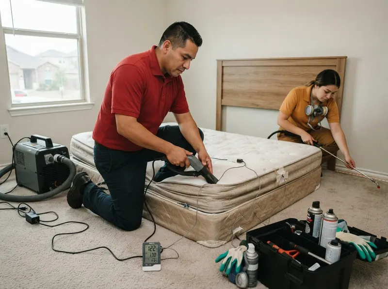 Bed Bug Heat and Chemical Remediation in San Antonio, TX